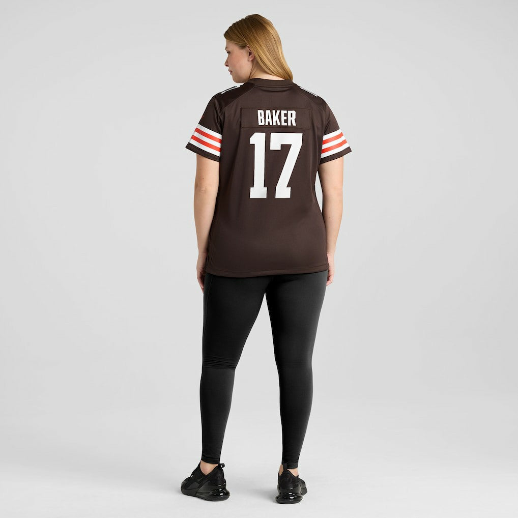 Jerome Baker Cleveland Browns Women's Team Game Jersey - Brown | Nike online