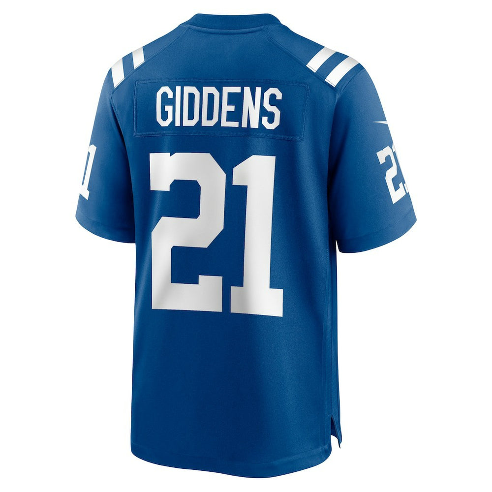 DJ Giddens Indianapolis Colts Team Game Jersey - Royal | Nike on sale
