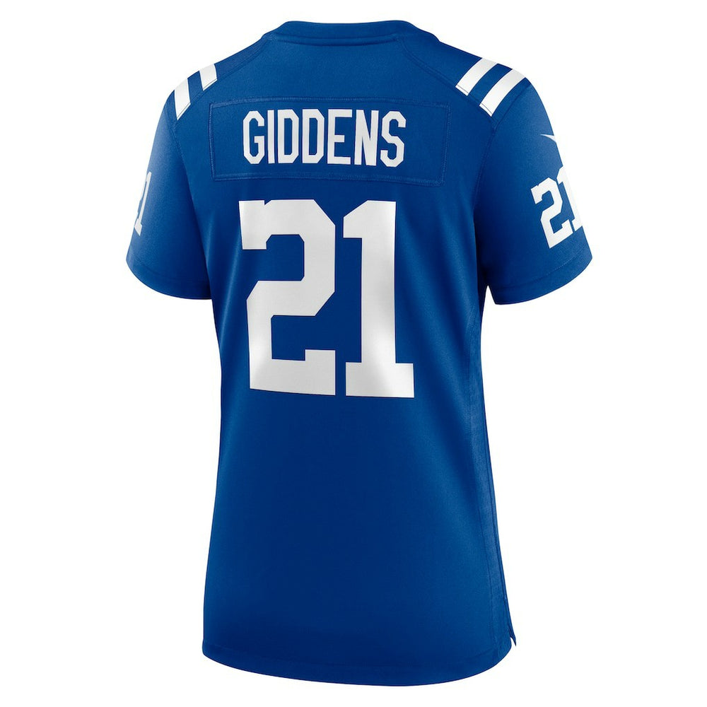 DJ Giddens Indianapolis Colts Women's Team Game Jersey - Royal | Nike for sale