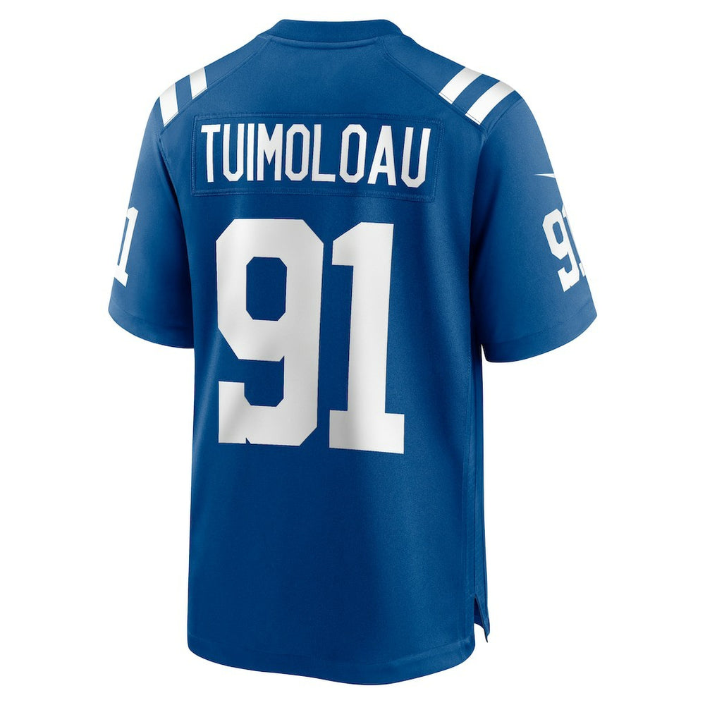 JT Tuimoloau Indianapolis Colts Team Game Jersey - Royal | Nike on sale