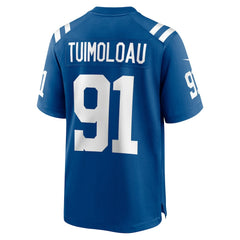 JT Tuimoloau Indianapolis Colts Team Game Jersey - Royal | Nike on sale