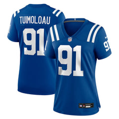 JT Tuimoloau Indianapolis Colts Women's Team Game Jersey - Royal | Nike cheap