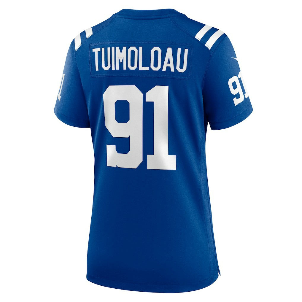 JT Tuimoloau Indianapolis Colts Women's Team Game Jersey - Royal | Nike cheap