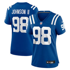 Eric Johnson II Indianapolis Colts Women's Team Game Jersey - Royal | Nike on sale