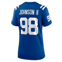 Eric Johnson II Indianapolis Colts Women's Team Game Jersey - Royal | Nike on sale