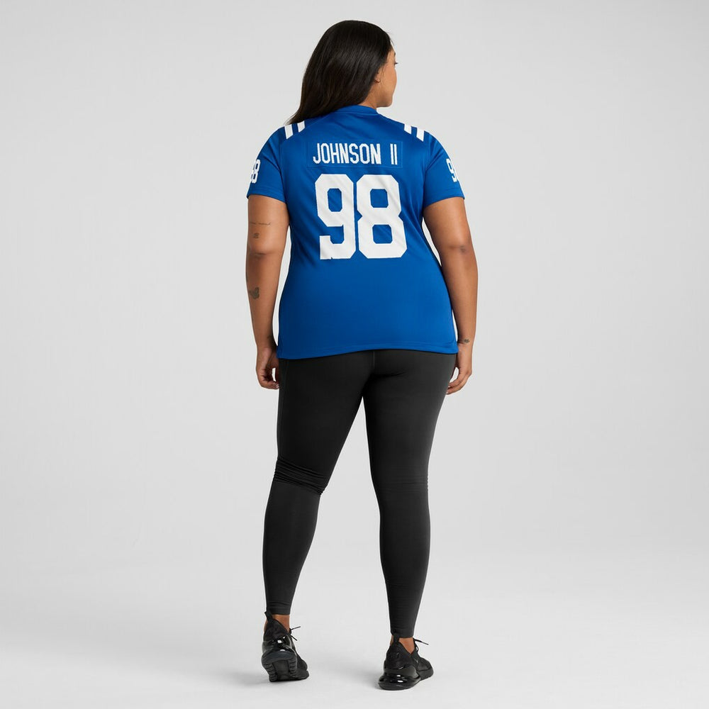 Eric Johnson II Indianapolis Colts Women's Team Game Jersey - Royal | Nike on sale