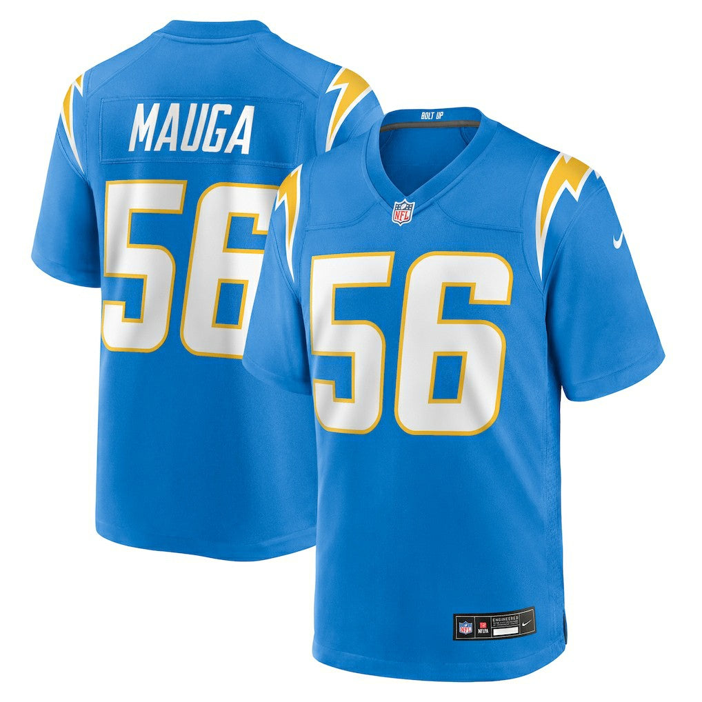 Kanai Mauga Los Angeles Chargers Team Game Jersey - Powder Blue | Nike sale
