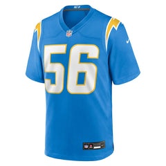 Kanai Mauga Los Angeles Chargers Team Game Jersey - Powder Blue | Nike sale