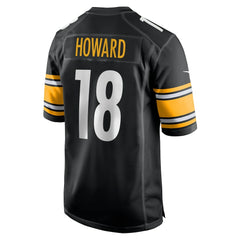 Will Howard Pittsburgh Steelers Team Game Jersey - Black | Nike cheap