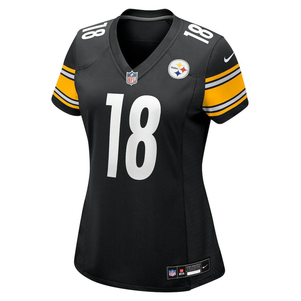 Will Howard Pittsburgh Steelers Women's Team Game Jersey - Black | Nike for sale