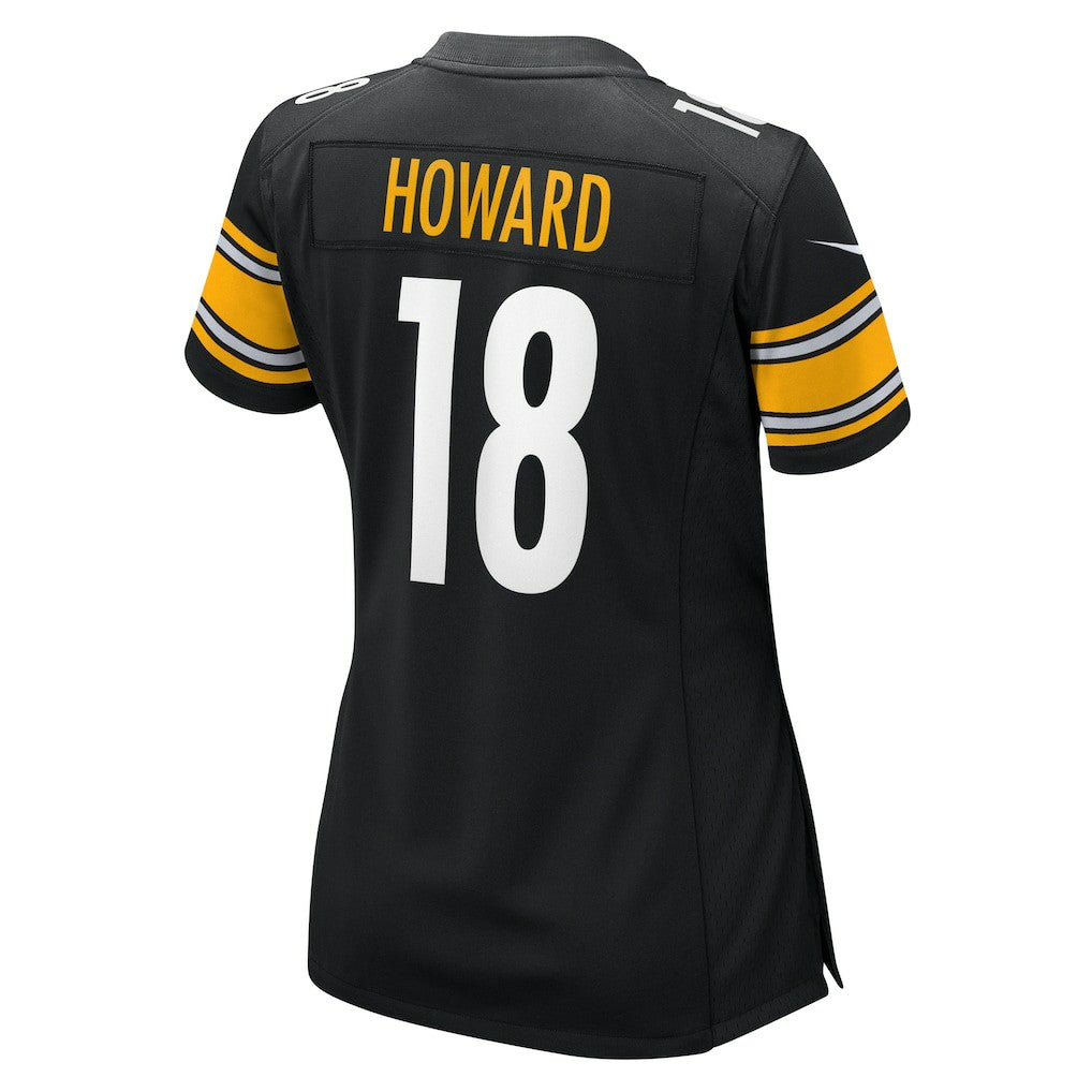 Will Howard Pittsburgh Steelers Women's Team Game Jersey - Black | Nike for sale
