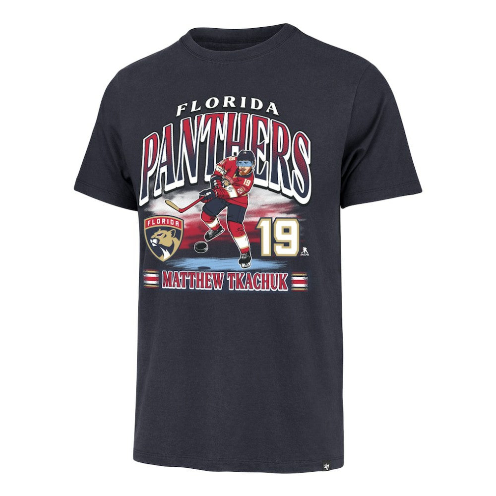 Matthew Tkachuk Florida Panthers '47 Franklin Player Name & Number T-Shirt Navy