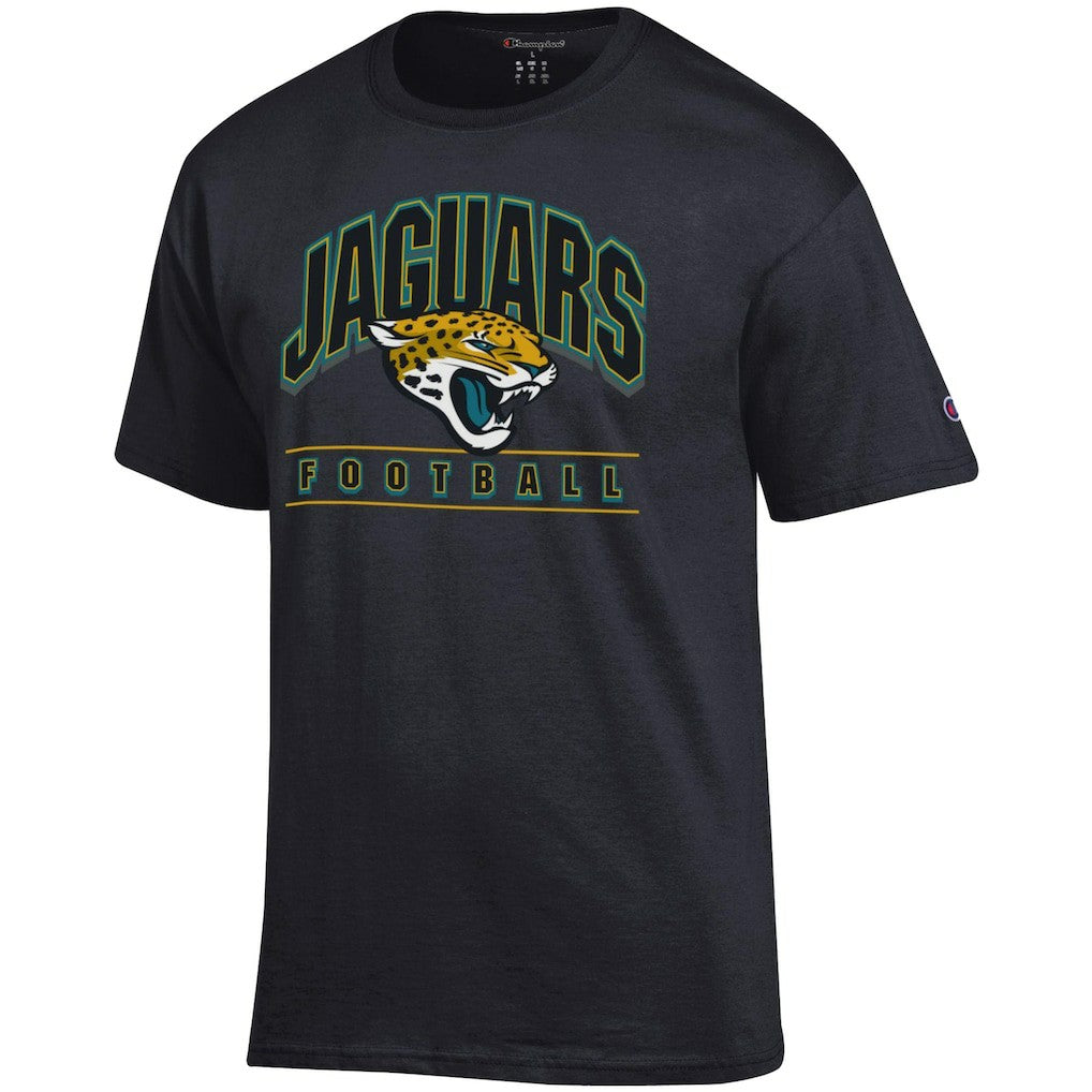 Jacksonville Jaguars Champion Football T-Shirt - Black discount