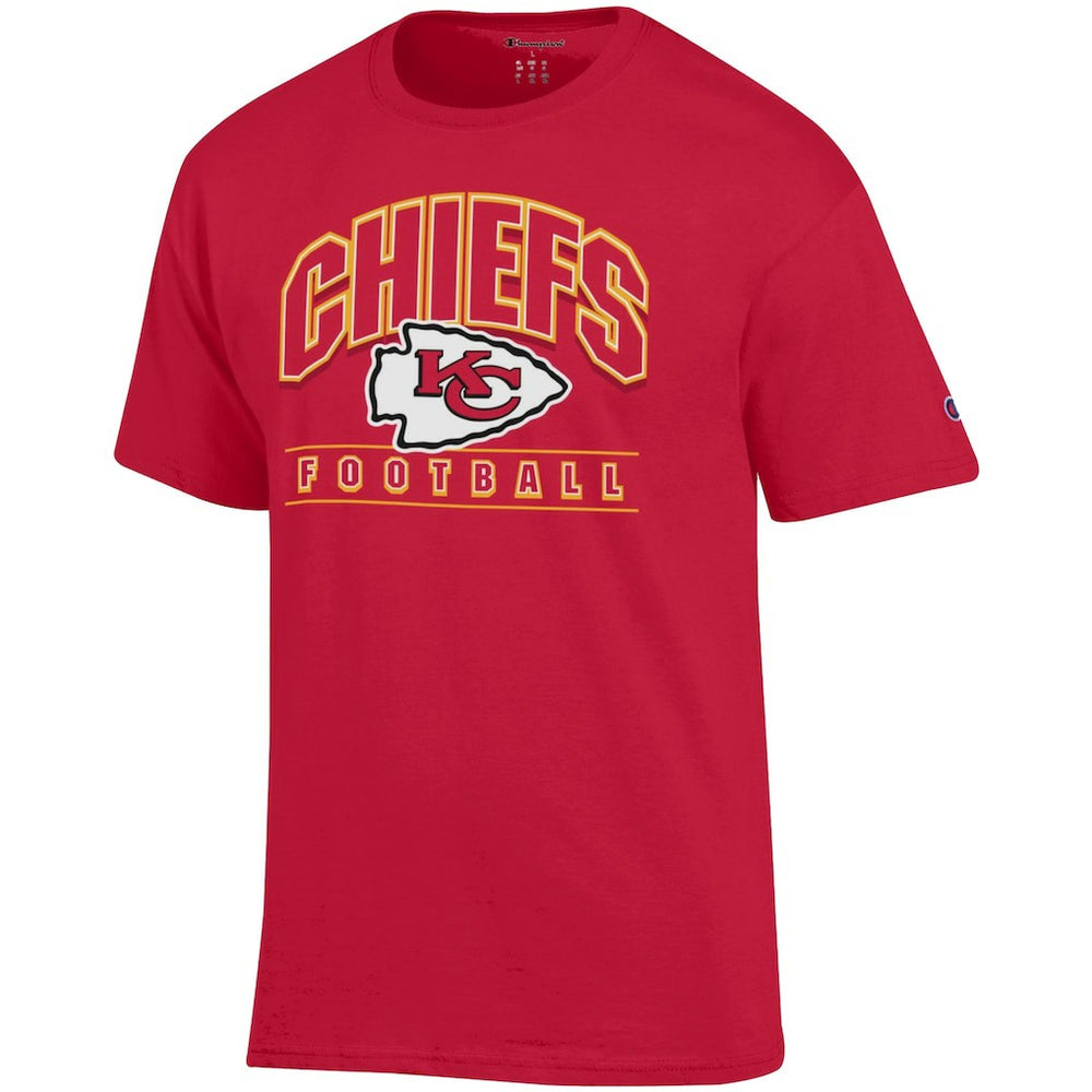 Kansas City Chiefs Champion Football T-Shirt - Red for sale