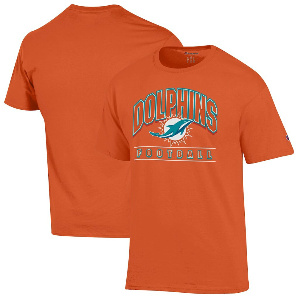 Miami Dolphins Champion Football T-Shirt - Orange sale