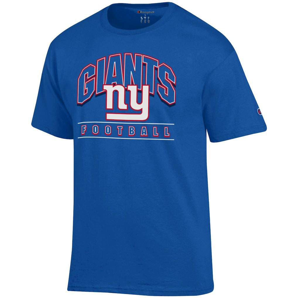 New York Giants Champion Football T-Shirt - Royal sale