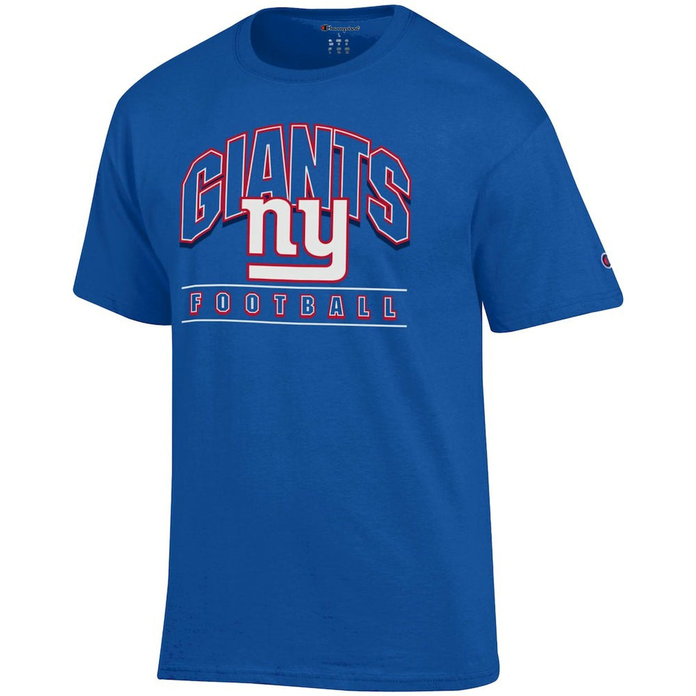 New York Giants Champion Football T-Shirt - Royal sale