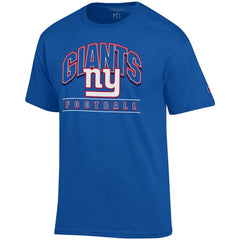 New York Giants Champion Football T-Shirt - Royal sale