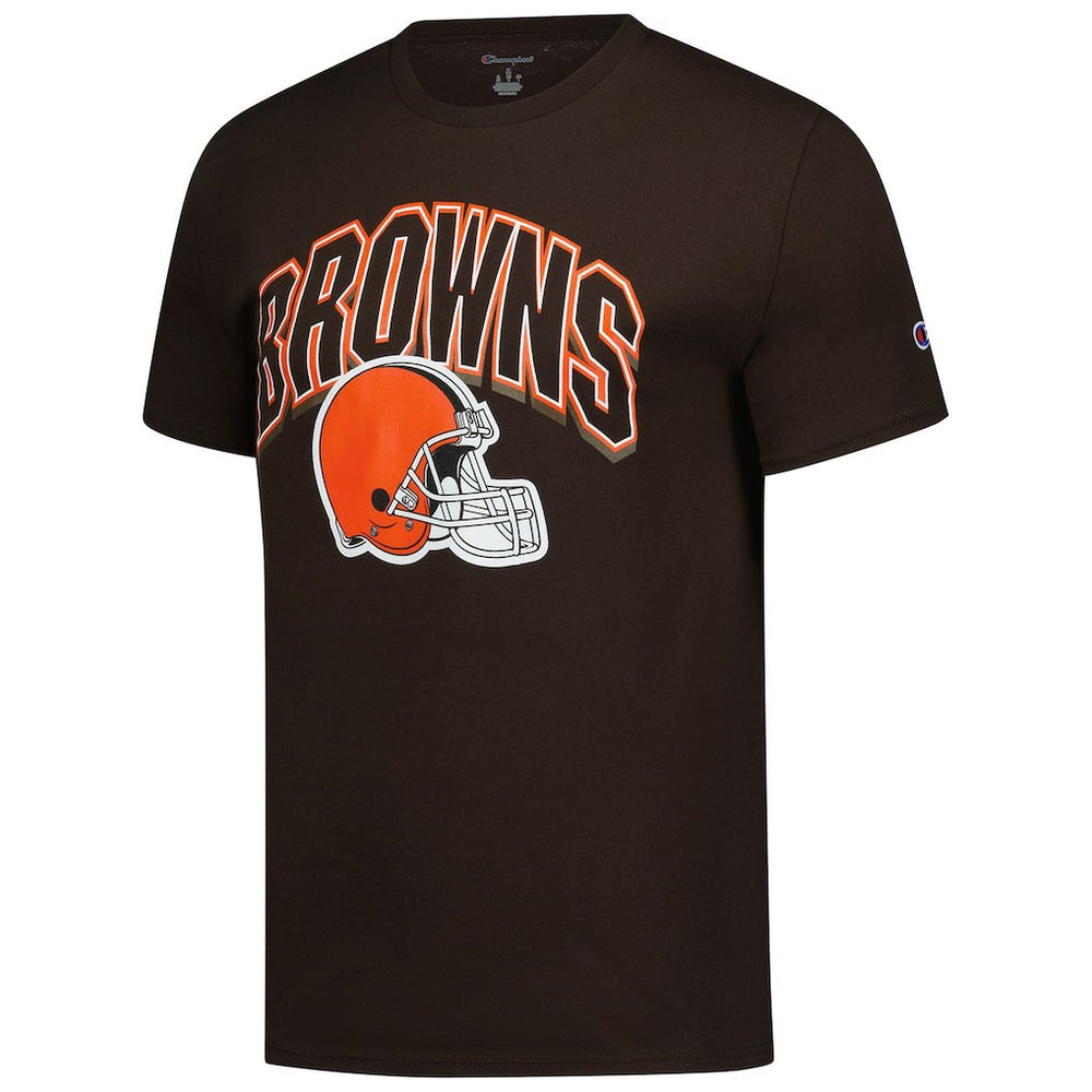 Cleveland Browns Champion Football T-Shirt - Brown discount