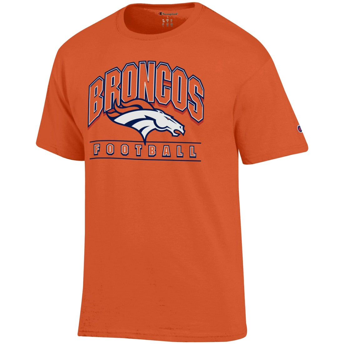 Denver Broncos Champion Football T-Shirt - Orange outlet