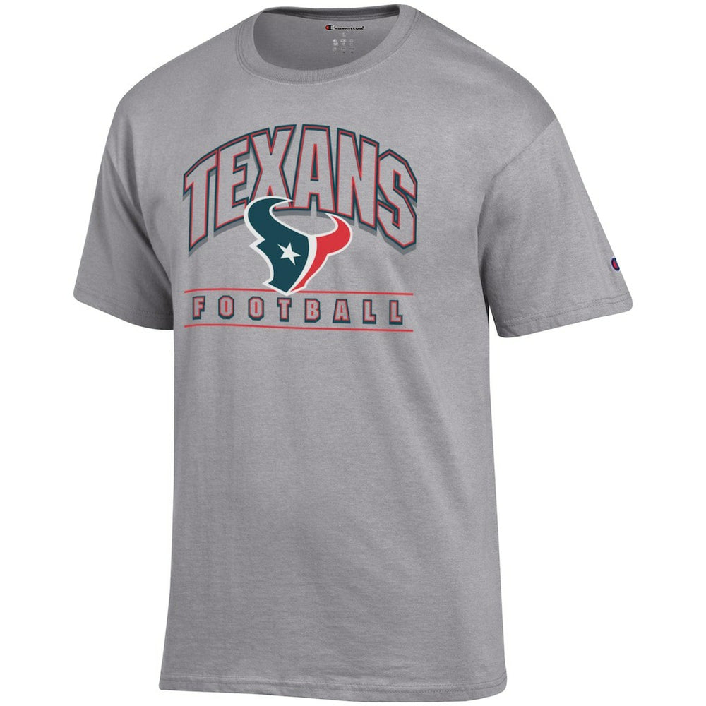 Houston Texans Champion Football T-Shirt - Heather Gray cheap