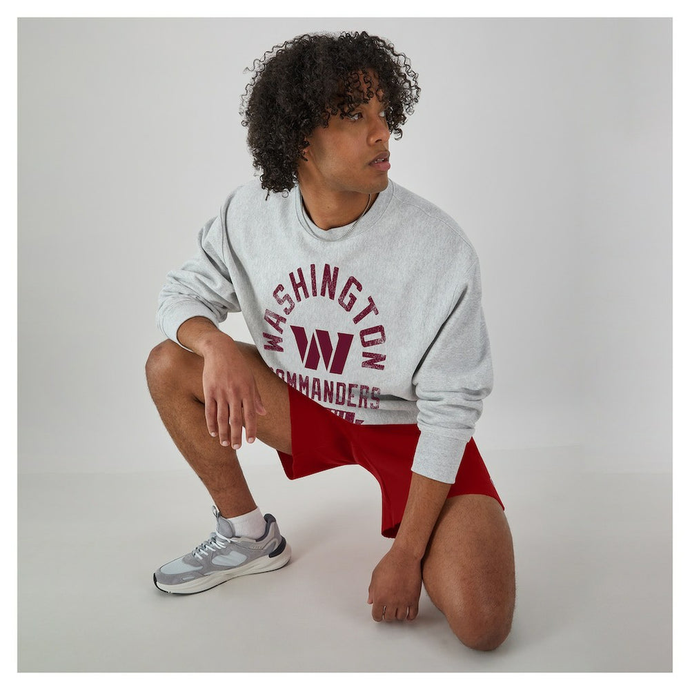 Washington Commanders Champion Reverse Weave Fleece Pullover Sweatshirt - Heather Gray on sale