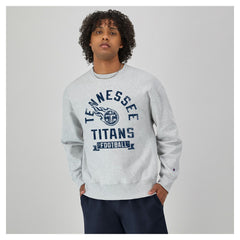 Tennessee Titans Champion Reverse Weave Fleece Pullover Sweatshirt - Heather Gray discount
