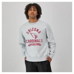 Arizona Cardinals Champion Reverse Weave Fleece Pullover Sweatshirt - Heather Gray online