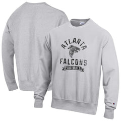 Atlanta Falcons Champion Reverse Weave Fleece Pullover Sweatshirt - Heather Gray cheap