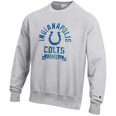 Indianapolis Colts Champion Reverse Weave Fleece Pullover Sweatshirt - Heather Gray online