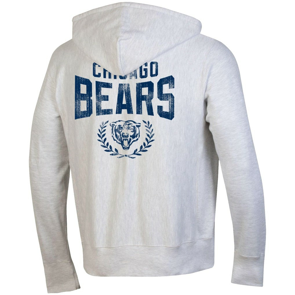 Chicago Bears Champion Reverse Weave Full-Zip Hoodie - Heather Gray outlet