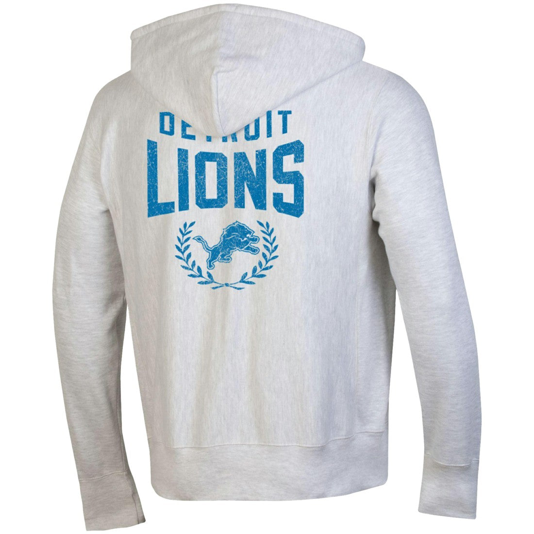 Detroit Lions Champion Reverse Weave Full-Zip Hoodie - Heather Gray on sale