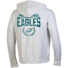 Philadelphia Eagles Champion Reverse Weave Full-Zip Hoodie - Heather Gray for sale