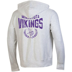 Minnesota Vikings Champion Reverse Weave Full-Zip Hoodie - Heather Gray cheap