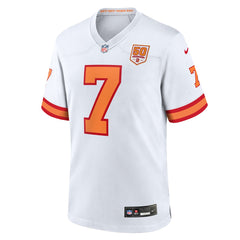 Bucky Irving '76 Tampa Bay Buccaneers 50th Season Game Jersey - White | Nike discount