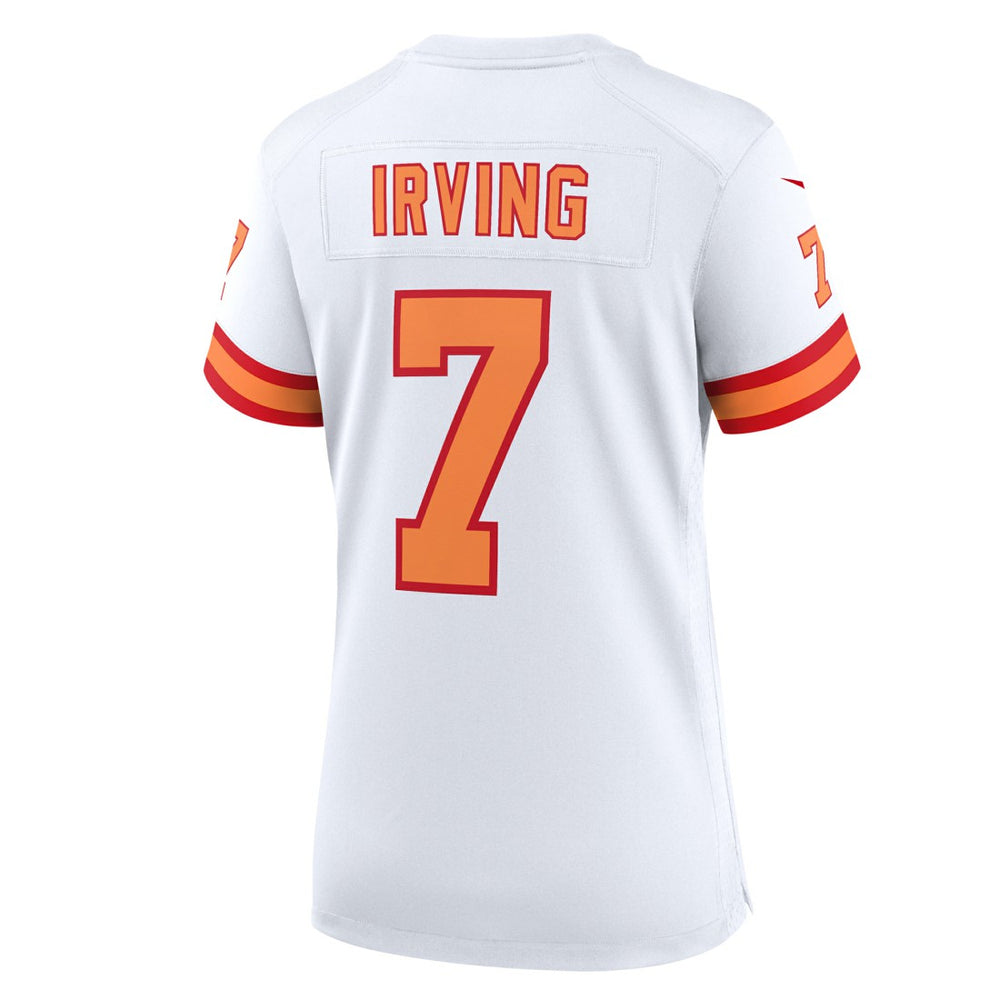 Bucky Irving '76 Tampa Bay Buccaneers Women's 50th Season Game Jersey - White | Nike for sale