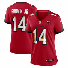 Chris Godwin Jr. Tampa Bay Buccaneers Women's 50th Season Team Game Jersey - Red | Nike sale