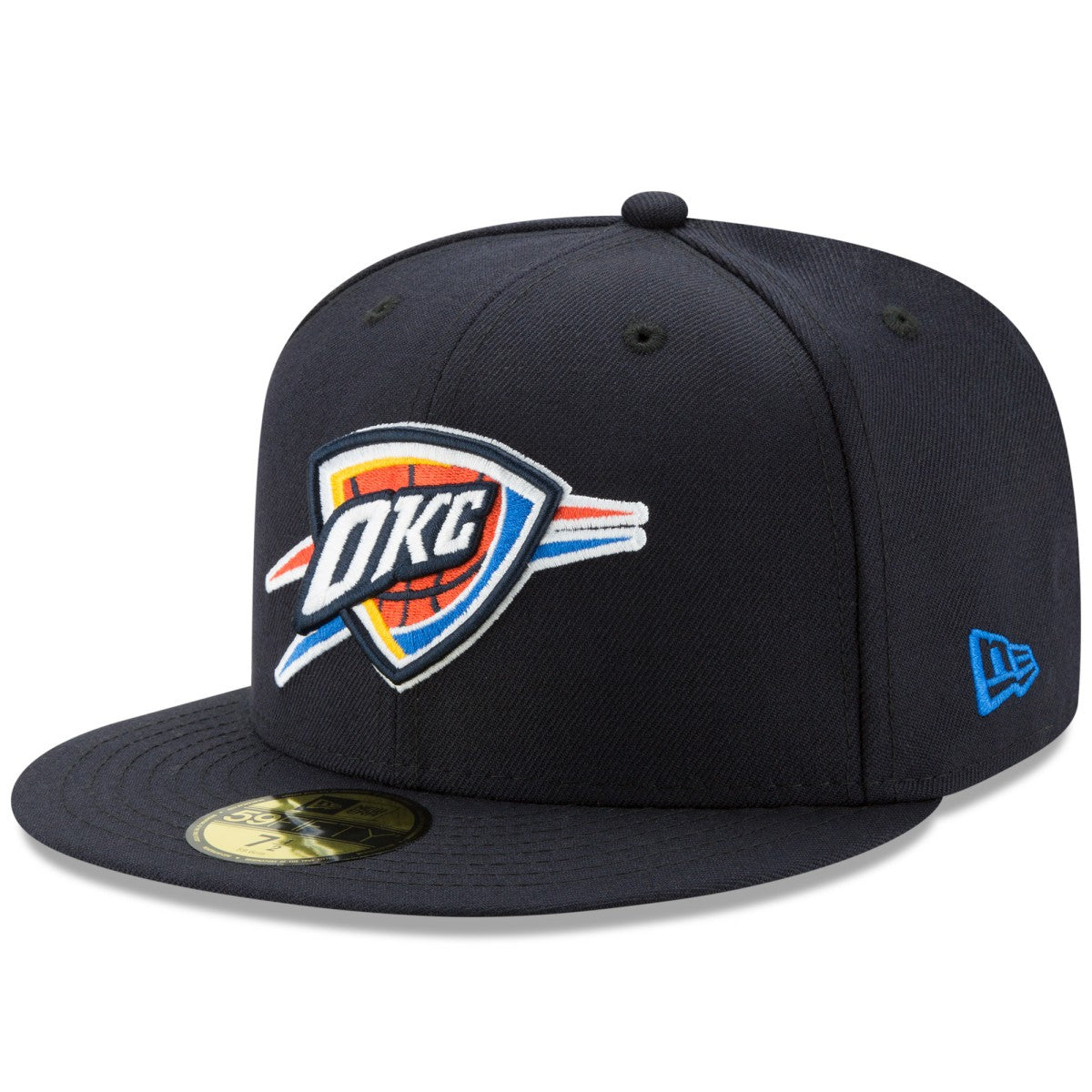 Oklahoma City Thunder 2025 NBA Finals Champions Side Patch 59FIFTY Fitted Hat - Navy | New Era sale