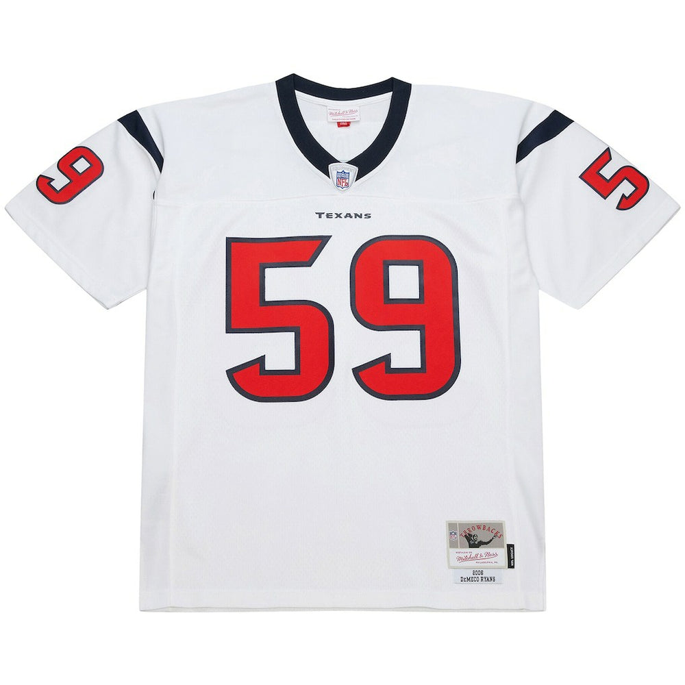 DeMeco Ryans Houston Texans 2006 Legacy Replica Jersey - White for sale
