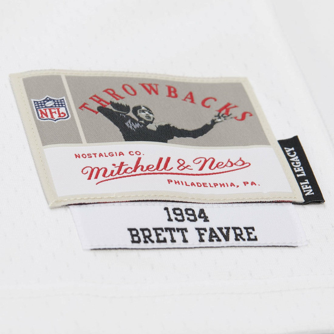 Brett Favre Green Bay Packers 1994 Legacy Replica Jersey - White for sale