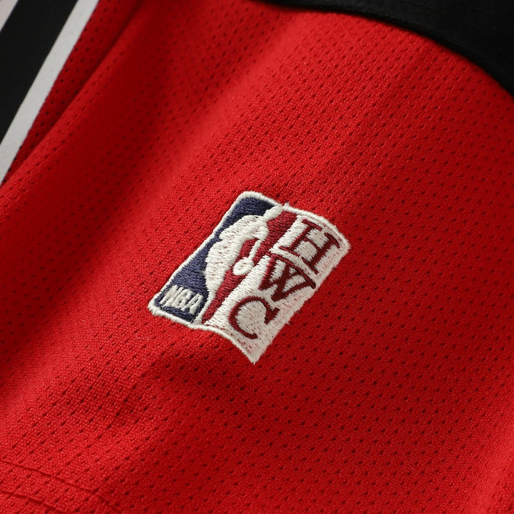 Dennis Rodman Chicago Bulls Big & Tall NBA Hockey Jersey - Red | Mitchell & Ness for sale