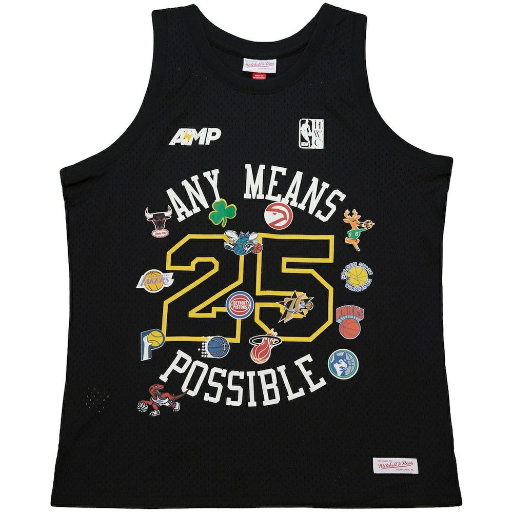 x NBA x AMP Mesh Tank Top - Black | Mitchell & Ness shop