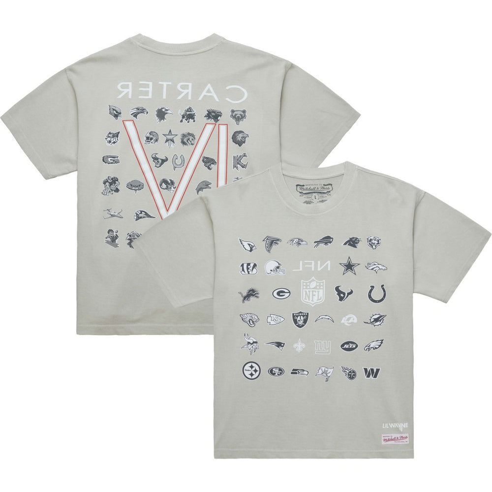 x NFL x Lil Wayne Carter VI T-Shirt - Gray discount