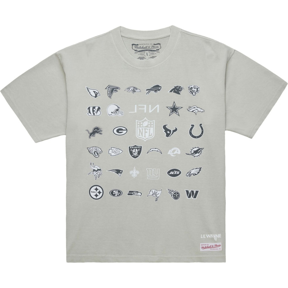 x NFL x Lil Wayne Carter VI T-Shirt - Gray discount