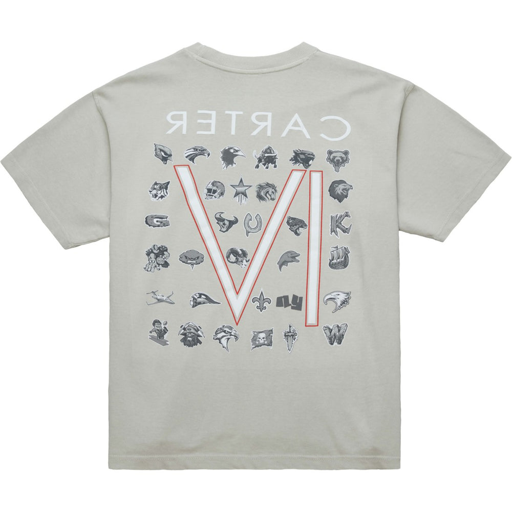 x NFL x Lil Wayne Carter VI T-Shirt - Gray discount