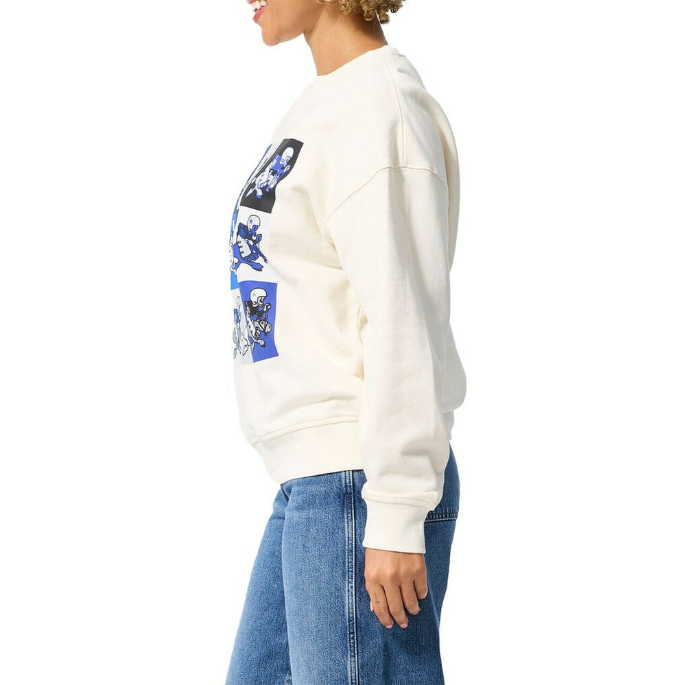 Dallas Cowboys Terez Unisex Technicolor Crewneck Sweatshirt - White sale