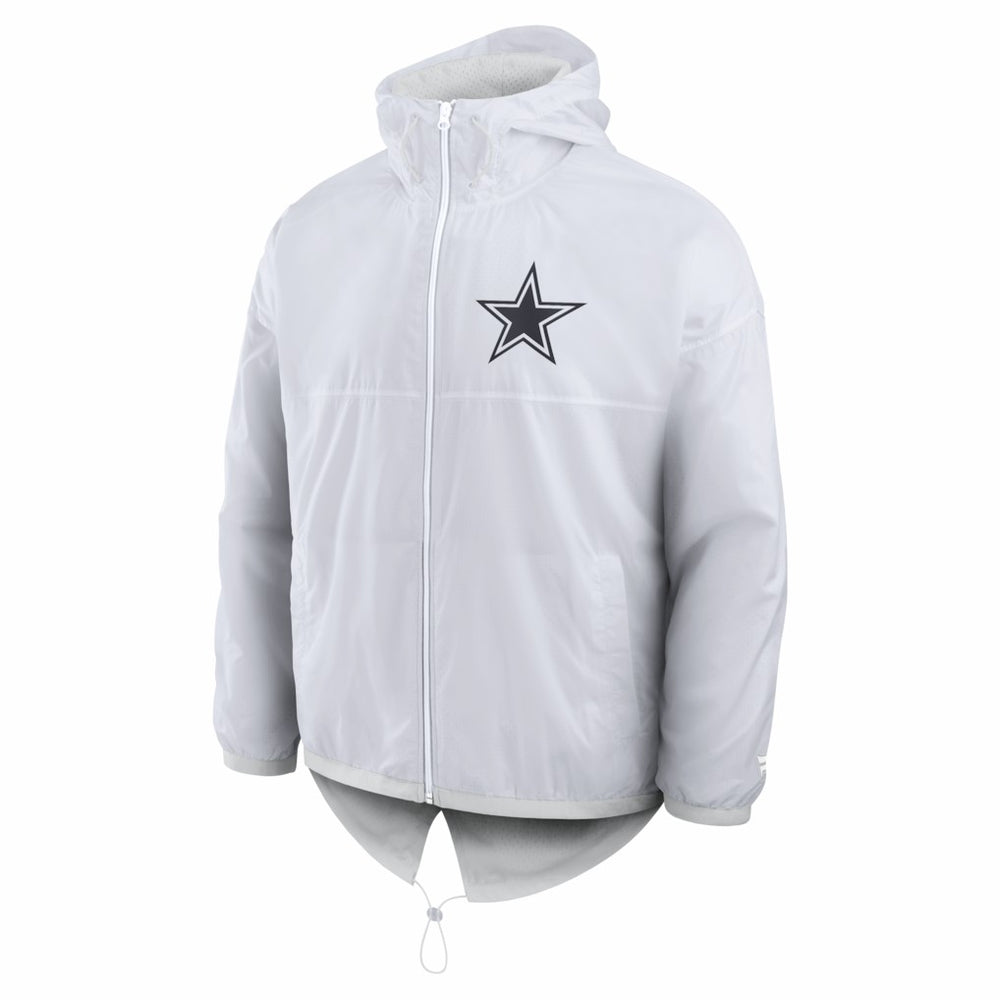 Dallas Cowboys Type Play Down Full-Zip Jacket - White on sale