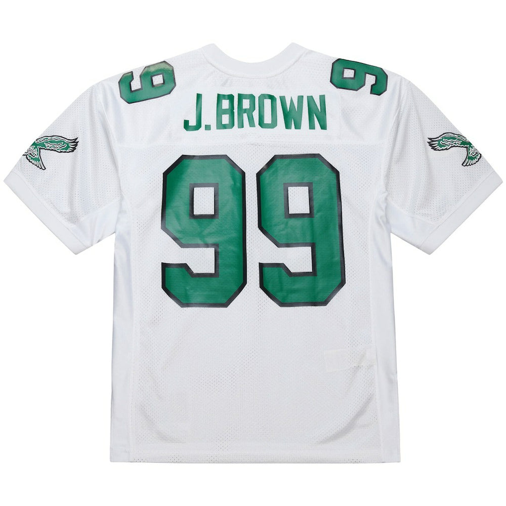 Jerome Brown Philadelphia Eagles 1991 Authentic Throwback Retired Player Jersey - White cheap
