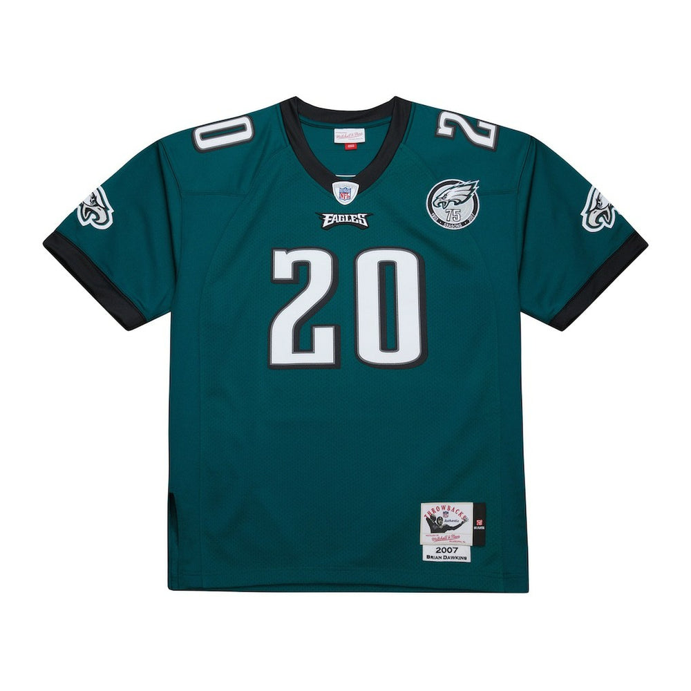 Brian Dawkins Philadelphia Eagles 2007 Authentic Throwback Retired Player Jersey - Green discount