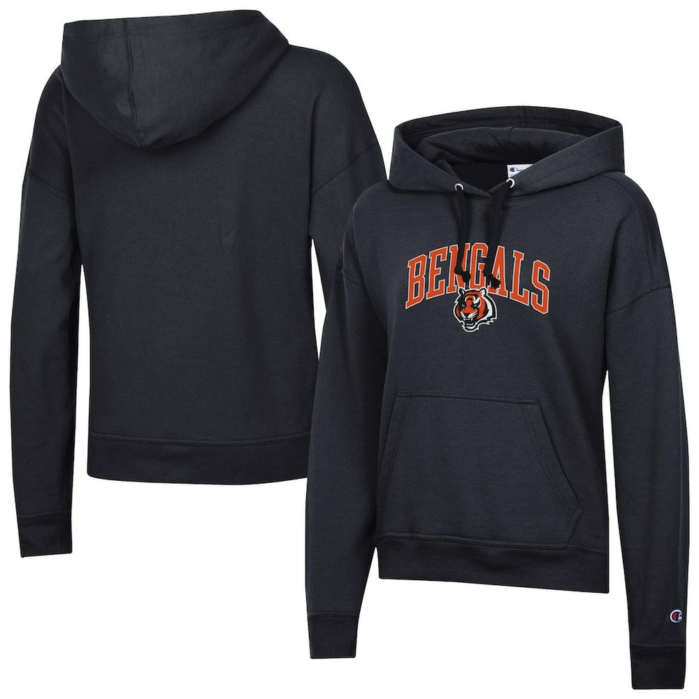 Cincinnati Bengals Champion Women's Powerblend Hoodie - Black on sale